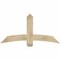 Ekena Millwork Bellingham Rough Sawn Timber Gable Bracket, Douglas Fir, 60"W x 30"H x 6"D x 6"F, 12/12 Pitch GBW060X30X0606BEL00RDF - alternate 1